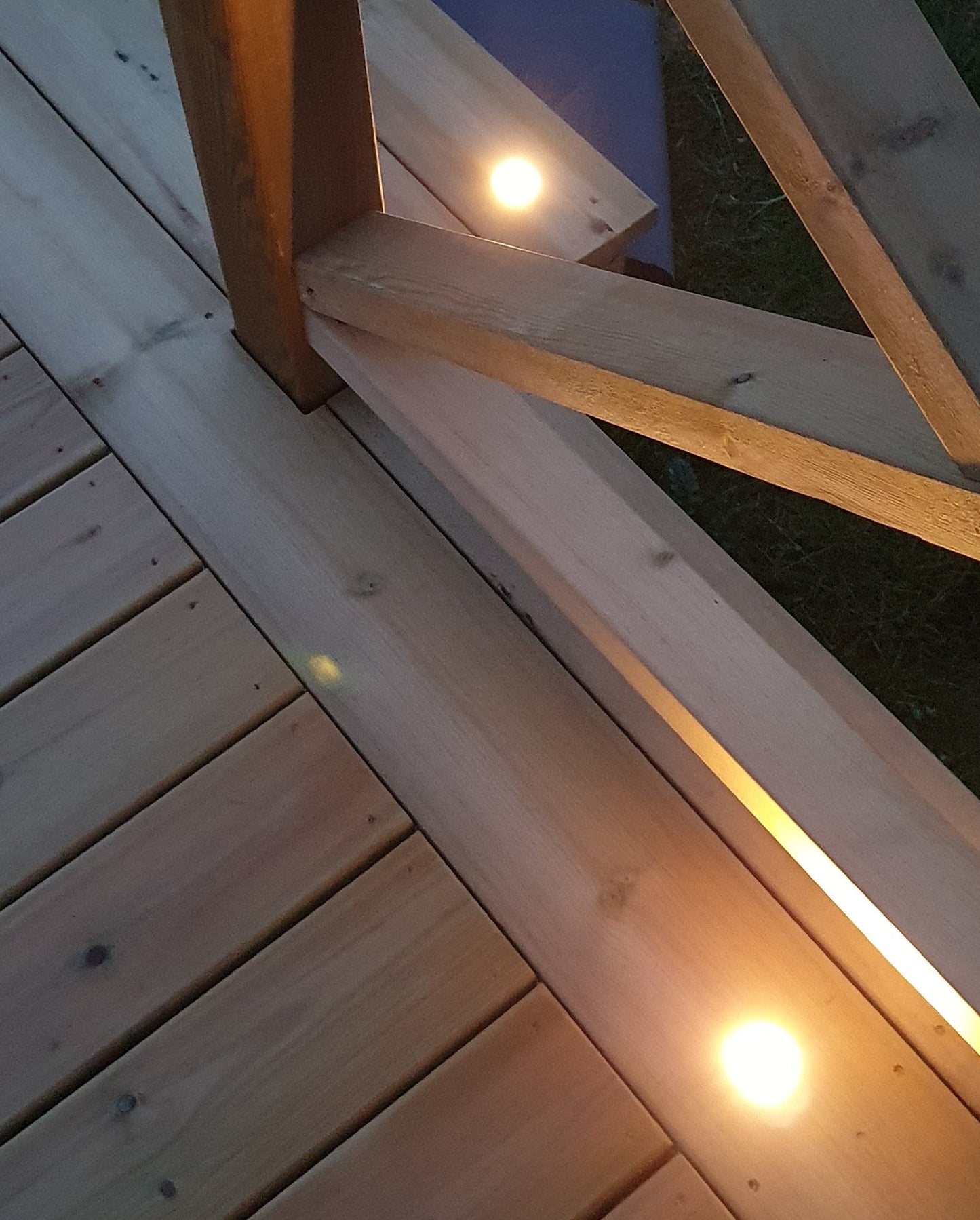 Molectric 45 Decklight komplett 10 st med trafo, varmvit