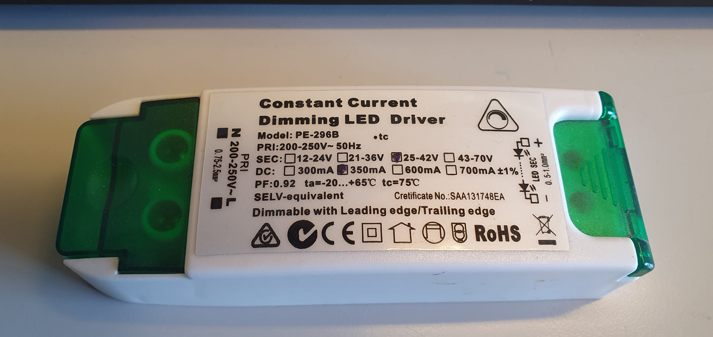 Primärdimmad drivare Sista i lager!