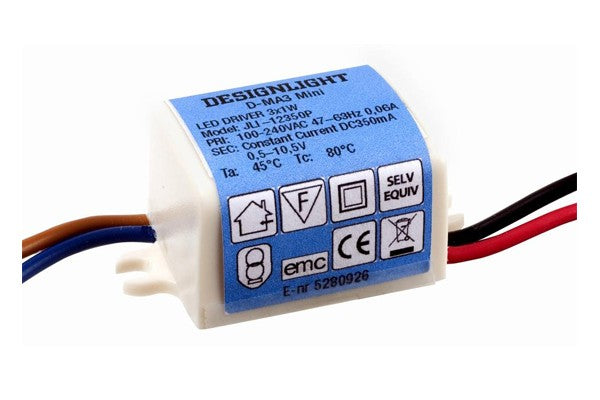 4W Drivare för eldosor 230V/350mA