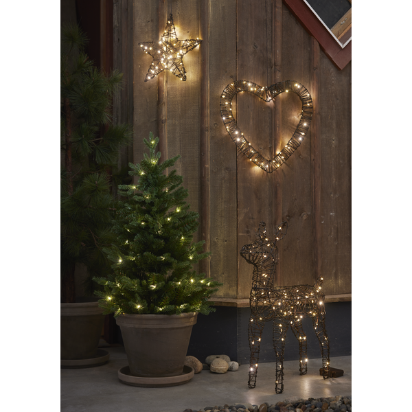Julgran med LED Byske 90cm
