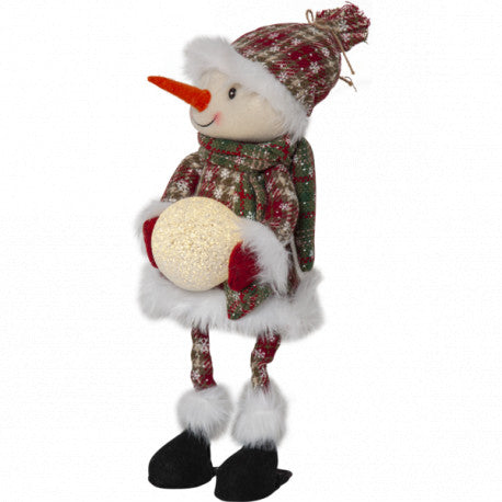 Dekorationsfigur Joylight Snögubbe
