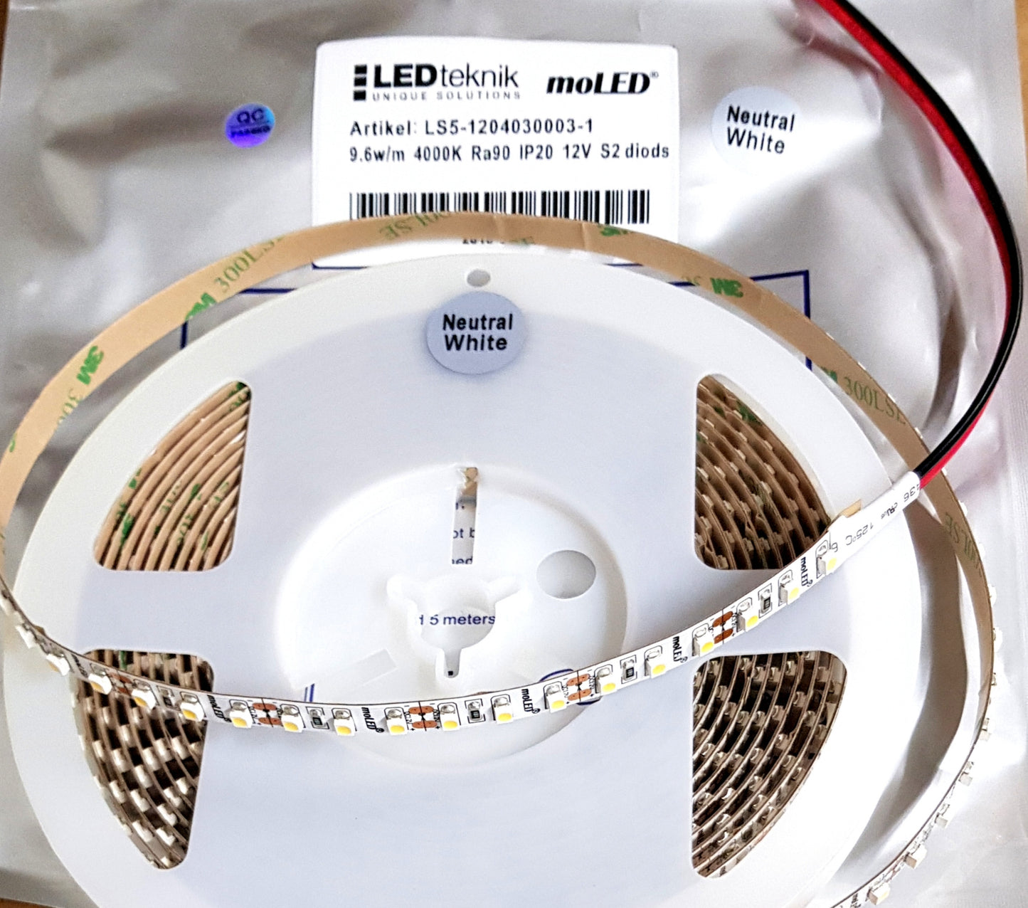 LED-tejp S2 Neutralvit 4000Kelvin 800lumen/m