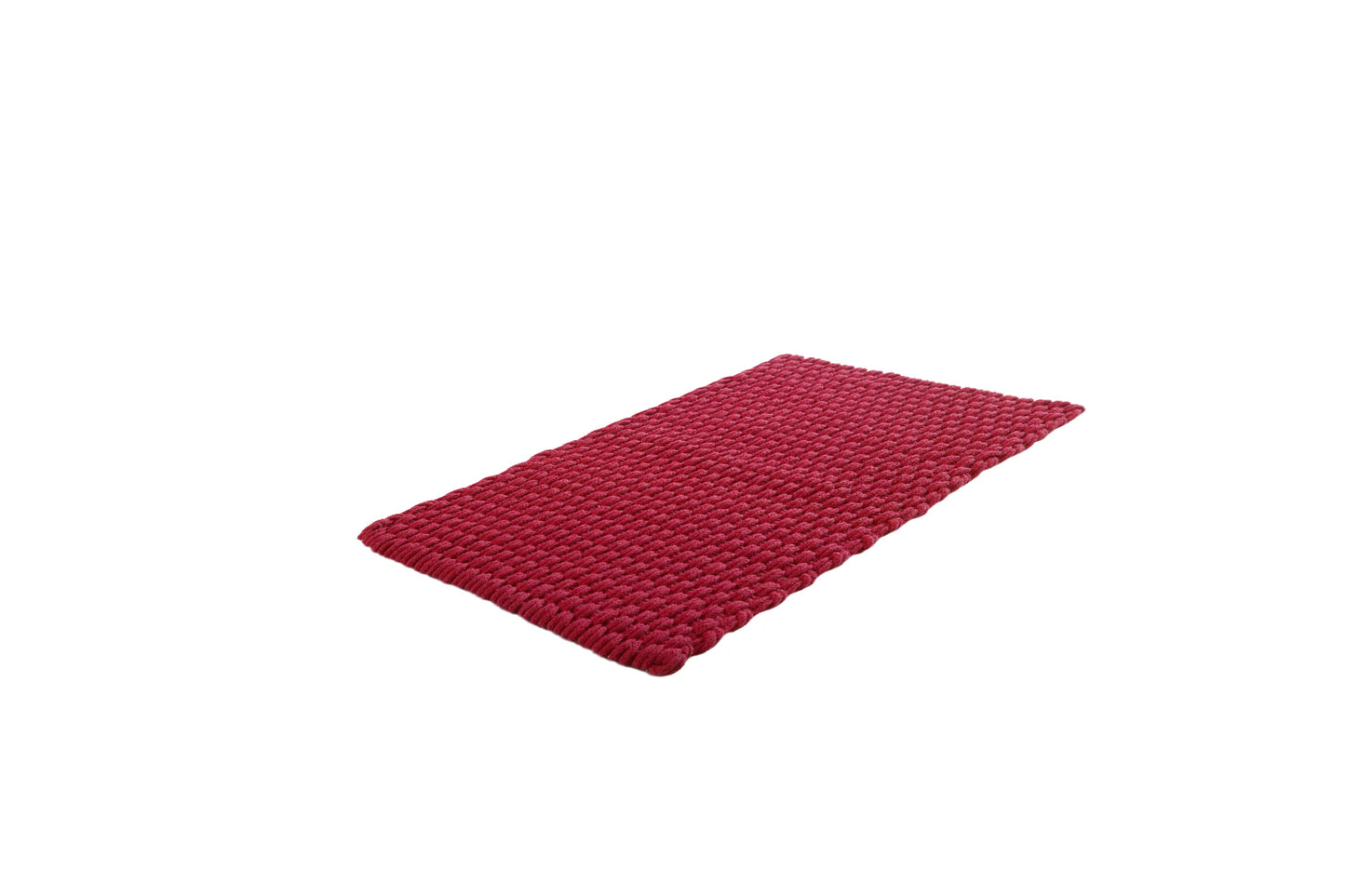 Matta Rope 50x80 cm enfärgad röd