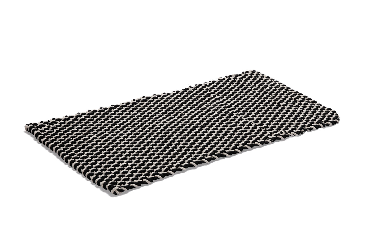 Matta Rope 70x160 cm mix svart/natur