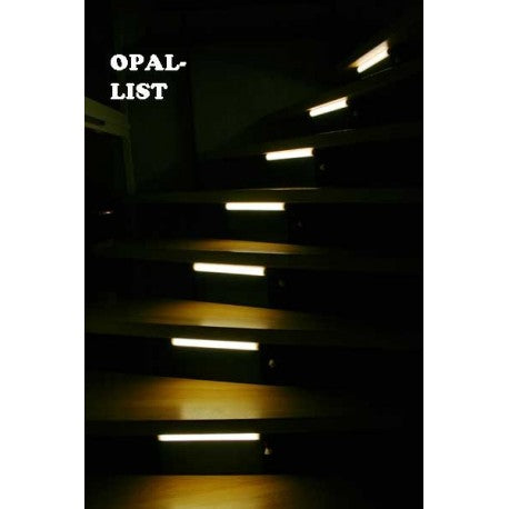 LSI10 Opal Monteringslist för LEDtejp, metervara