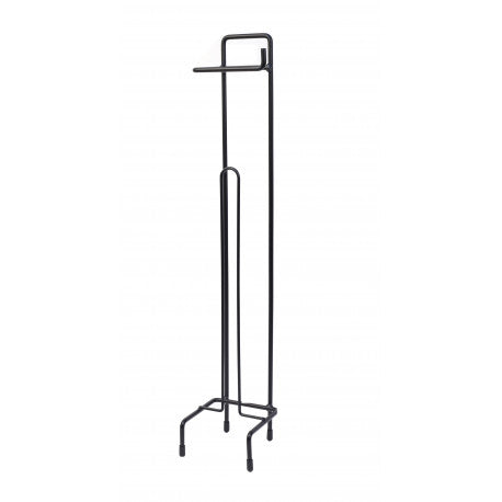 "Premium Line" Toalettpappershållare. Svart pulverlack 72x15x15 cm