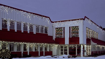 System LED Istapp extra 50 ljus 3x0,4m Svart Kabel