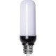 LED-LAMPA E27 T40 FLAME