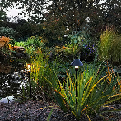 Belysning i trädgården