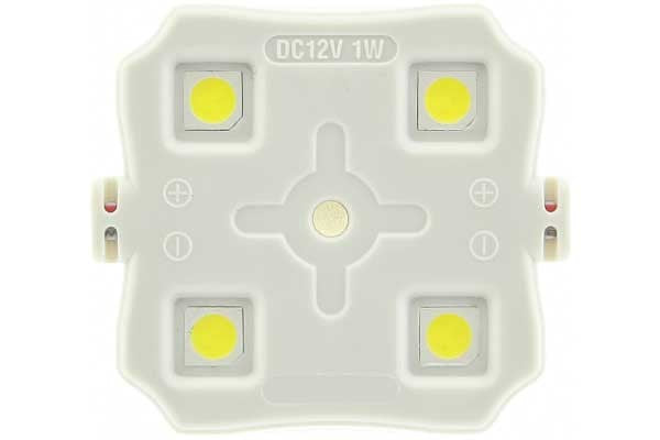 LED-modul 4 dioder  12V 1W
