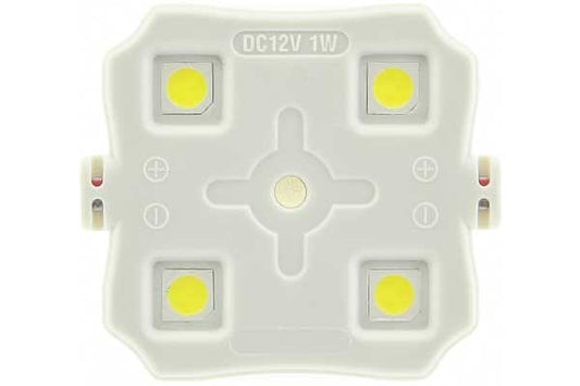 LED-modul 4 dioder  12V 1W