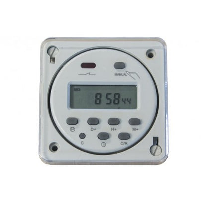 12 Volt Timer, digital 7-dagars, 16Ampere