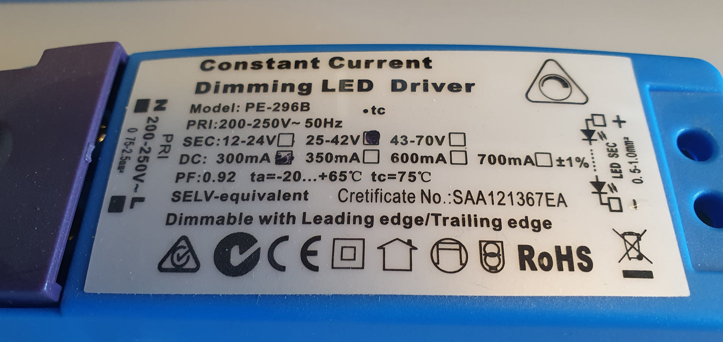 Primärdimmad drivare  Sista i lager!