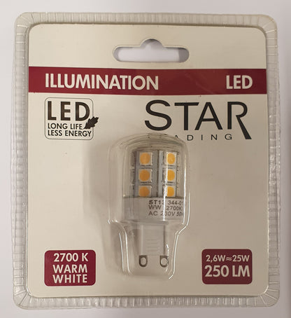 LEd-lampa G9 Halo-LED