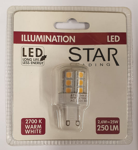 LEd-lampa G9 Halo-LED