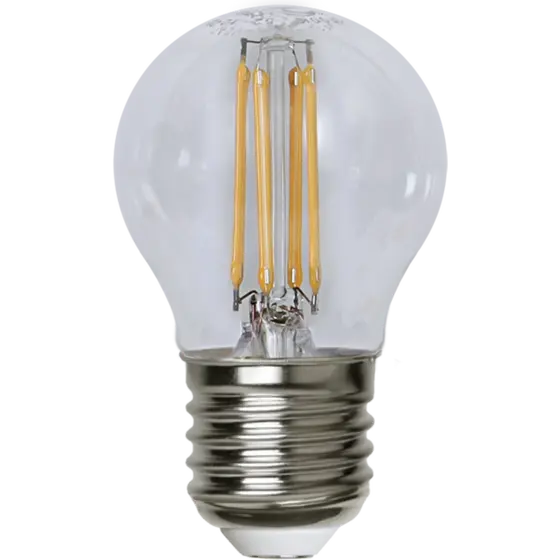 LED-lampa E27 Klot Clear