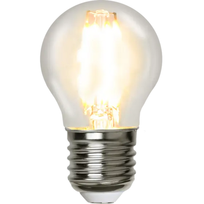 LED-lampa E27 Klot Clear