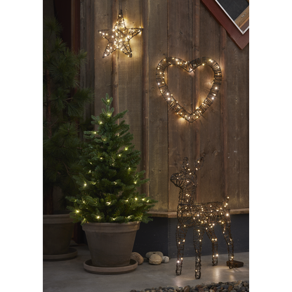 Julgran med LED Byske 90cm