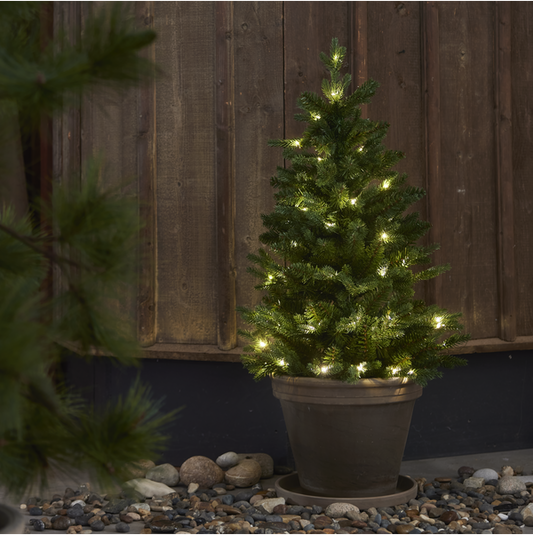 Julgran med LED Byske 90cm