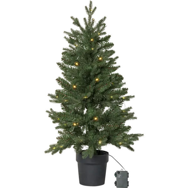 Julgran med LED Byske 90cm