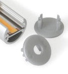 Ändstycke till LED-strip aluprofil MLP018 | 2 st