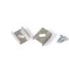 Ändstycke till LED-strip aluprofil MLP017 2 st