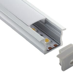 MLP003 Aluprofil djup utvändig montering