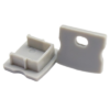 Ändstycke till LED-strip aluprofil MLP004 2 st