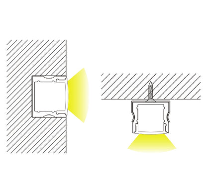 MLP004 Aluprofil Slim 15mm