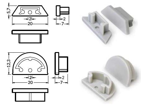MLP096 Aluprofil böjbar