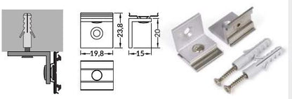 Monteringsclips till MLP096