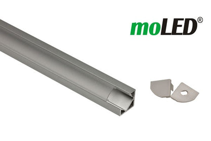 MLP007 Aluprofil Hörnkant