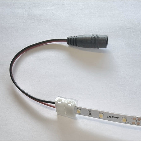 Anslutningskabel för strip S6 med DC-hona 2,1mm