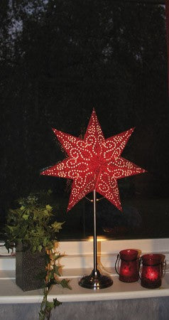 Antique Mini Stjärna på fot 55cm