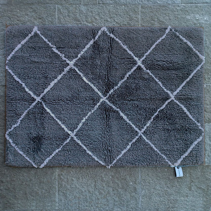Bomullsmatta Romb rektangulär 50 x 70 cm 100% bomull.