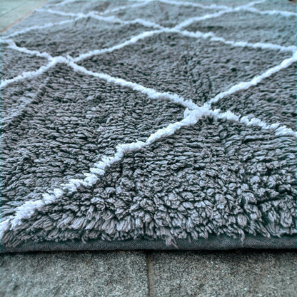 Bomullsmatta Romb rektangulär 50 x 70 cm 100% bomull.