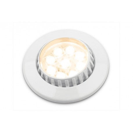 Comet Vinklingsbar Vit Downlight 12v DC-anslutning