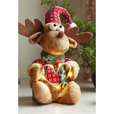 Dekorationsfigur Joylight Älg