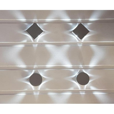 Dekorativ 4-vägslampa Kvadrat