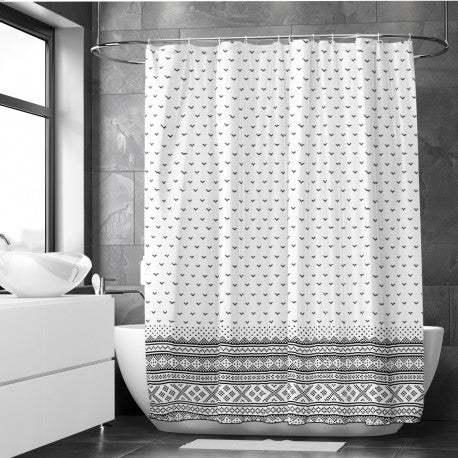 Duschdraperi textil  Luse design 180x200