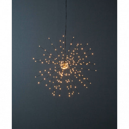 Firework ljusdekoration hängande inomhus