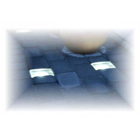 Glassten markbelysning