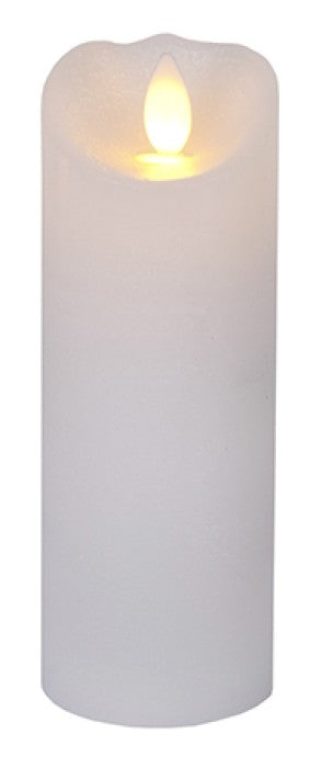 Glow Vaxljus LED Vit, Glimmrande Låga med Timer