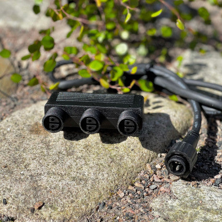 Grenkoppling 3-uttag