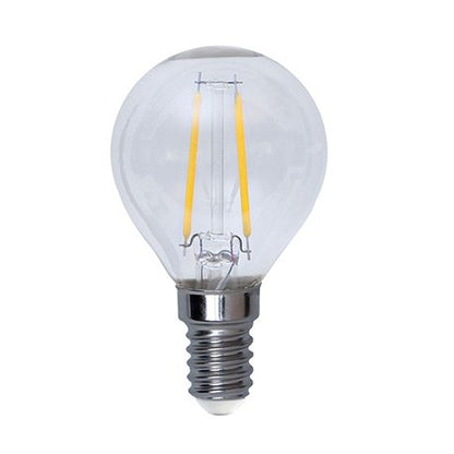 Illumination LED Klar Filament E14 Klot 2700K 2W
