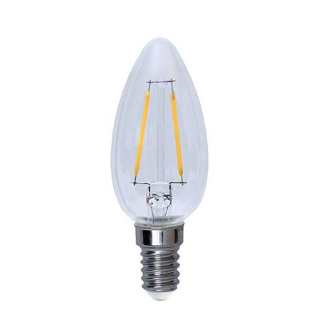Illumination LED Klar Filament E14 Kron 2700K 2W