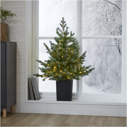 Julgran med LED Greyland 95cm