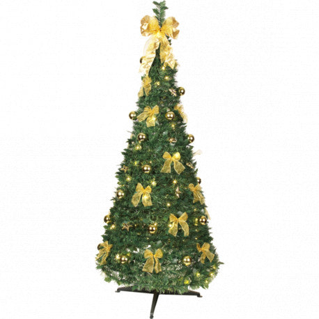Julgran med LED Pop-up-tree 185cm