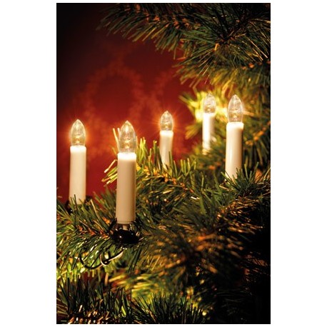Julgransbelysning inomhus Vit 16 LED