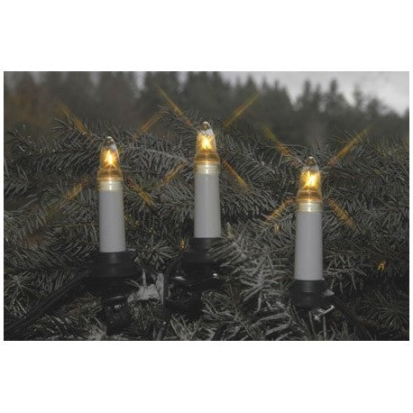 Julgransbelysning Utomhus Vit 16 LED